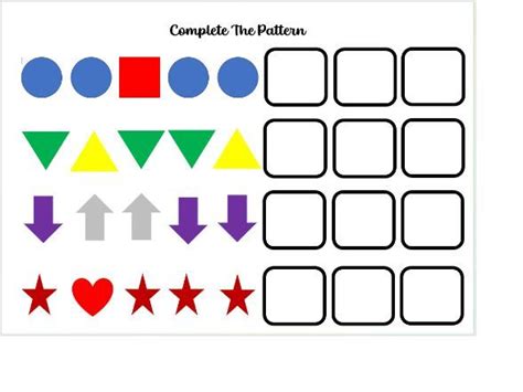 Image result for Exercise On Patterns