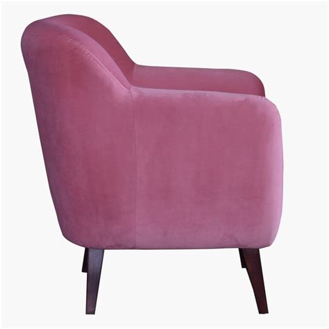 Buy Riki Fabric 1-Seater Sofa - Pink from Home Centre at just INR 44950.0