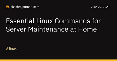 Image result for Linux Server Commands