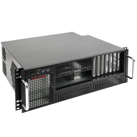 Server case rackmount chassis 19 inch IPC ATX 4U 2x5.25 inch 6x3.5 inch ...