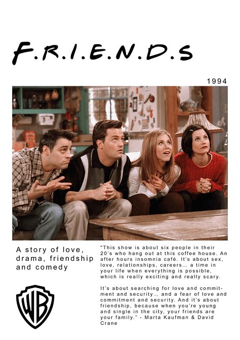 Friends Tv Show Poster, Minimal Tv Show Print, Retro Tv Show Art, Tv ...