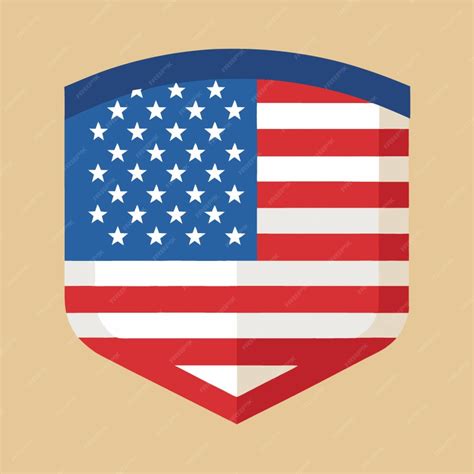 A blue background with a united states flag and stars | Premium AI ...