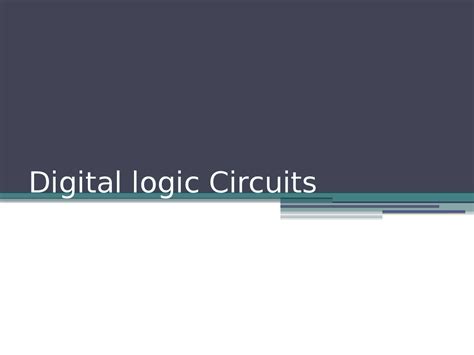 Image result for Basic Computer Organization Digital Logic Circuits