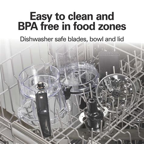 Hamilton Beach Stack & Snap Compact Food Processor 的图像结果