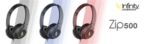 Infinity by Harman Zip 500 On-Ear Deep Bass Foldable Headphones with ...
