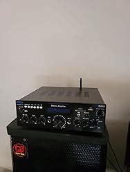 Pyle Home Pyle PDA6BU Pyle Bluetooth Stereo Amplifier Receiver : Amazon ...