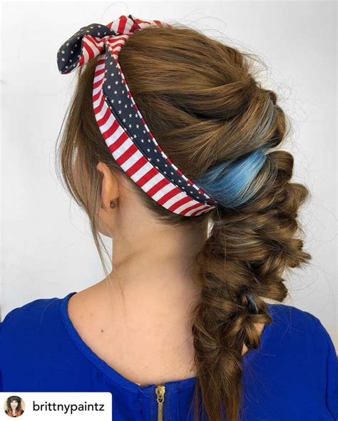4th of july hair ideas