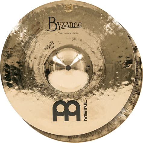 Meinl B14HHH-B 14Inch Byzance Brilliant Heavy Hammered Hihat – Jubal Store