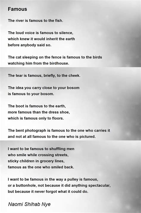 Shihab Nye Poems at Kenneth Burton blog