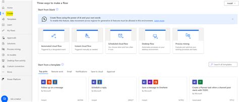 Image result for Power Automate Flow Types