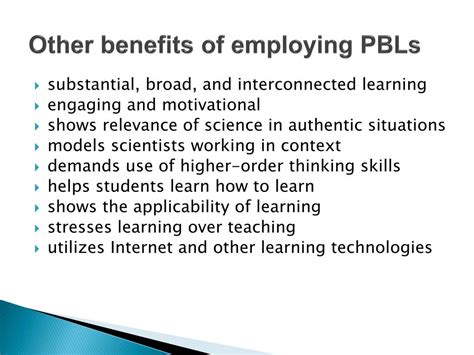 Problem-based Learning Benefits 的图像结果