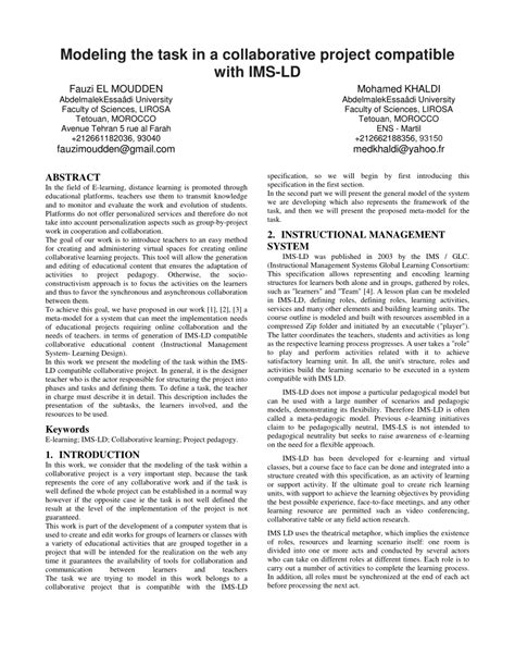 Image result for Collaborative Work Making IMS