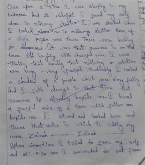 suppose you find yourself alone in a railway station at night.write a ...