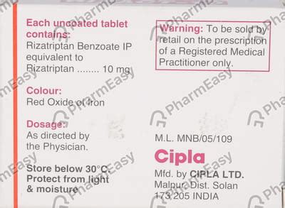 Rizact 10 MG Tablet (4): Uses, Side Effects, Price & Dosage | PharmEasy