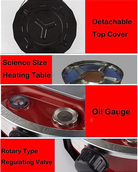 Buy FHCRYO Indoor Kerosene Heater, Portable Kerosene Heater Stove, High ...