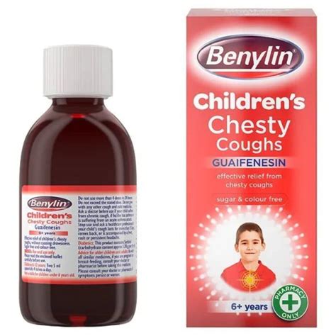 Benylin Children's Chesty Coughs Syrup 6+ Years, 125ml - Asset Pharmacy