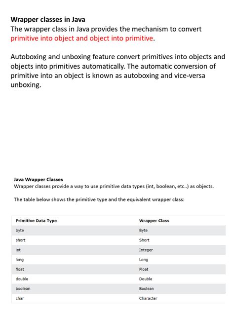 Wrapper Class Explained 的图像结果