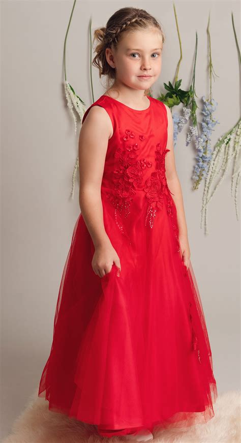 Red Dress For Girls