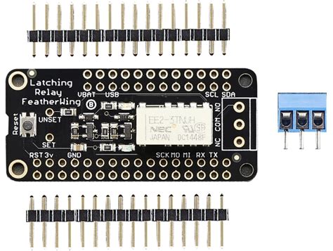 2923 ADAFRUIT INDUSTRIES | ADAFRUIT INDUSTRIES FeatherWing Latching ...