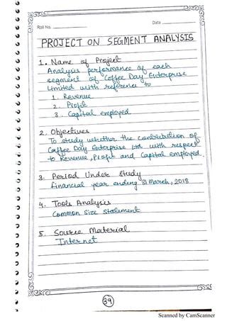 Image result for Class 12 Segment Report Graph
