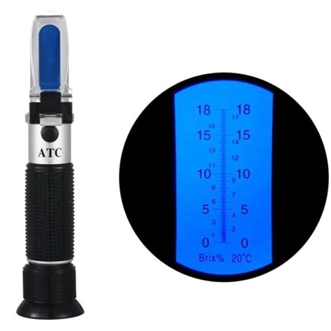 True Sense 0-18% Brix Refractometer - Best Price & High Accuracy