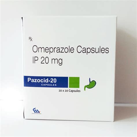 PAZOCID-20 Capsules Megma Health Care Pvt. Ltd.