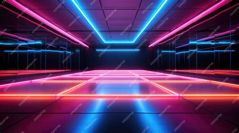 Premium Photo | Disco style dance floor in an indoor dance hall ...