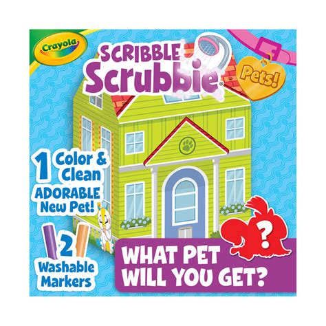 Crayola Scribble Scrubbie Mystery Pet Playhouse – Krazy Caterpillar