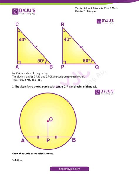 Image result for Class 9 Triangles