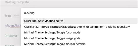 Image result for Obsidian Quick Add Capture Format