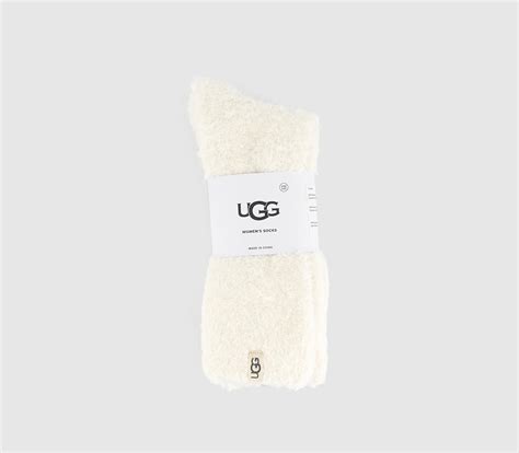 UGG Teddi Cozy Crew Socks Cream - Socks