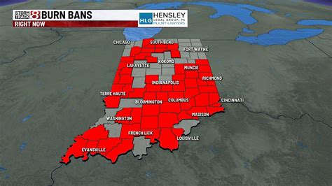 Over half of Indiana counties under burn bans