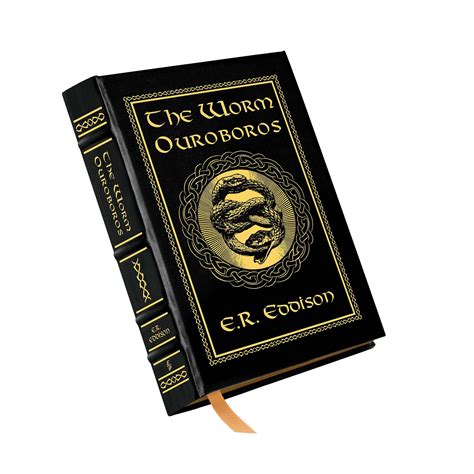 Eric Rucker Eddison's THE WORM OUROBOROS Leather Book | Leather books ...