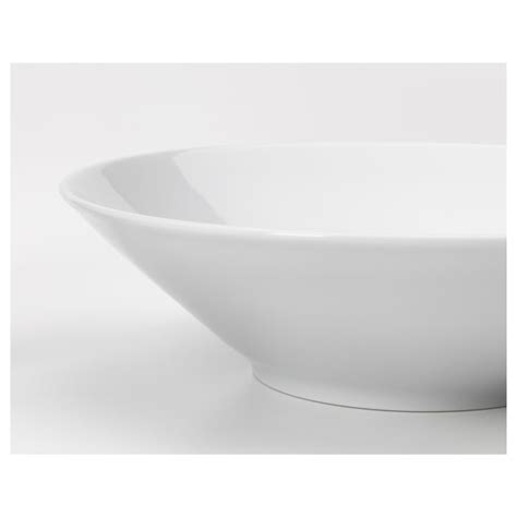 IKEA 365+ deep plate/bowl, angled sides white, 22 cm (9") - IKEA