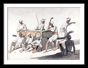 Tallenge - Palanquin Bearers Resting - George Chinnery - c 1806 ...