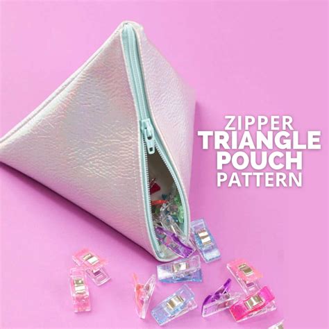 Image result for Triangle Pouch Pattern