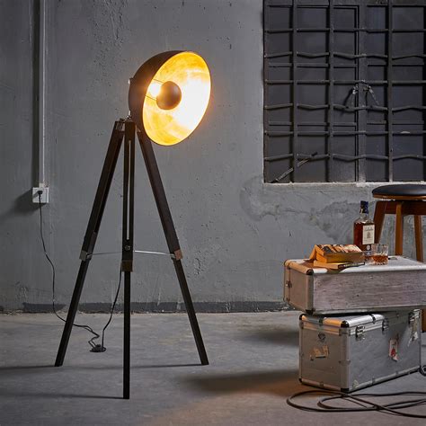 Floor Lamp Black Industrial at Olivia Quinn blog