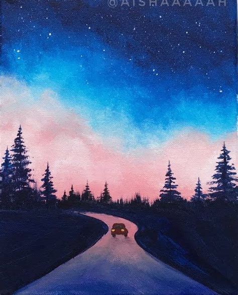 Image result for Simple Landscape Painting Tutorial