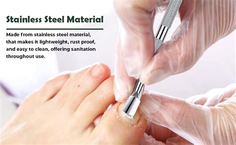 MAYCREATE® 6pcs Ingrown Toenail Tool, Toenail File and Lifters, Foot ...