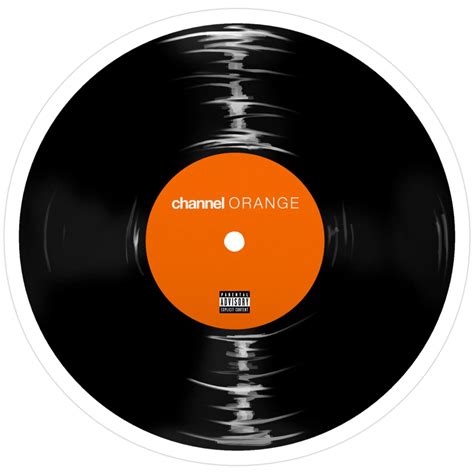 Frank Ocean Vinyl Record - Channel Orange Sticker | Frank ocean vinyl ...