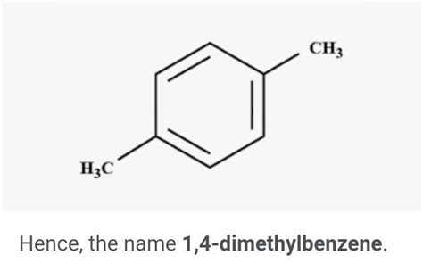 Para - xylene is the same as: | Chemistry Questions - Brainly.in