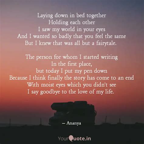 Laying down in bed togeth... | Quotes & Writings by Ananya Samaddar ...