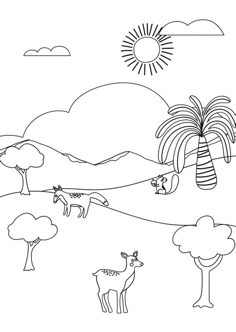 Environment Drawing for Kids 的图像结果