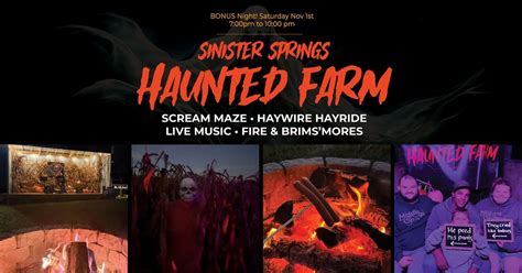 Haunted Farm: Corn Maze, Hayrides, Firepits, Live Music, 163 Levy Road ...