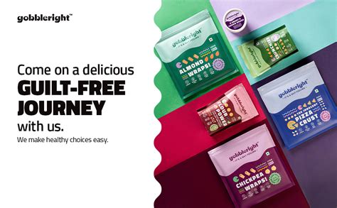 GOBBLERIGHT Tortilla Almond Wraps – Pack of 2 (12 Wraps) | Vegan ...