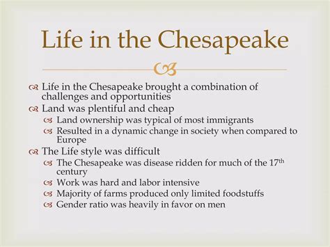 6) expansion of chesapeake colonies | PPT