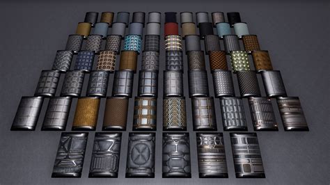 Sci-Fi Space Materials Unreal Engine 3D Material or Shader by qwestgamp