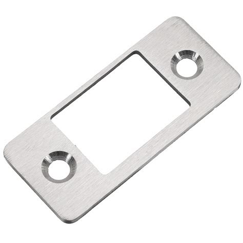 Deadbolt Strike Plates For Door Locks Large Hole Narrow Edge Frame ...