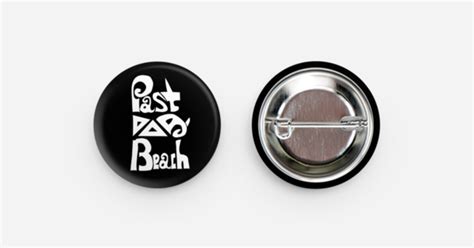 PDB Logo Button by Past Dog Beach | 25 mm Round badges | Sticker Mule India