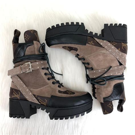 louis vuitton ayakkabi laureate platform bot vizon